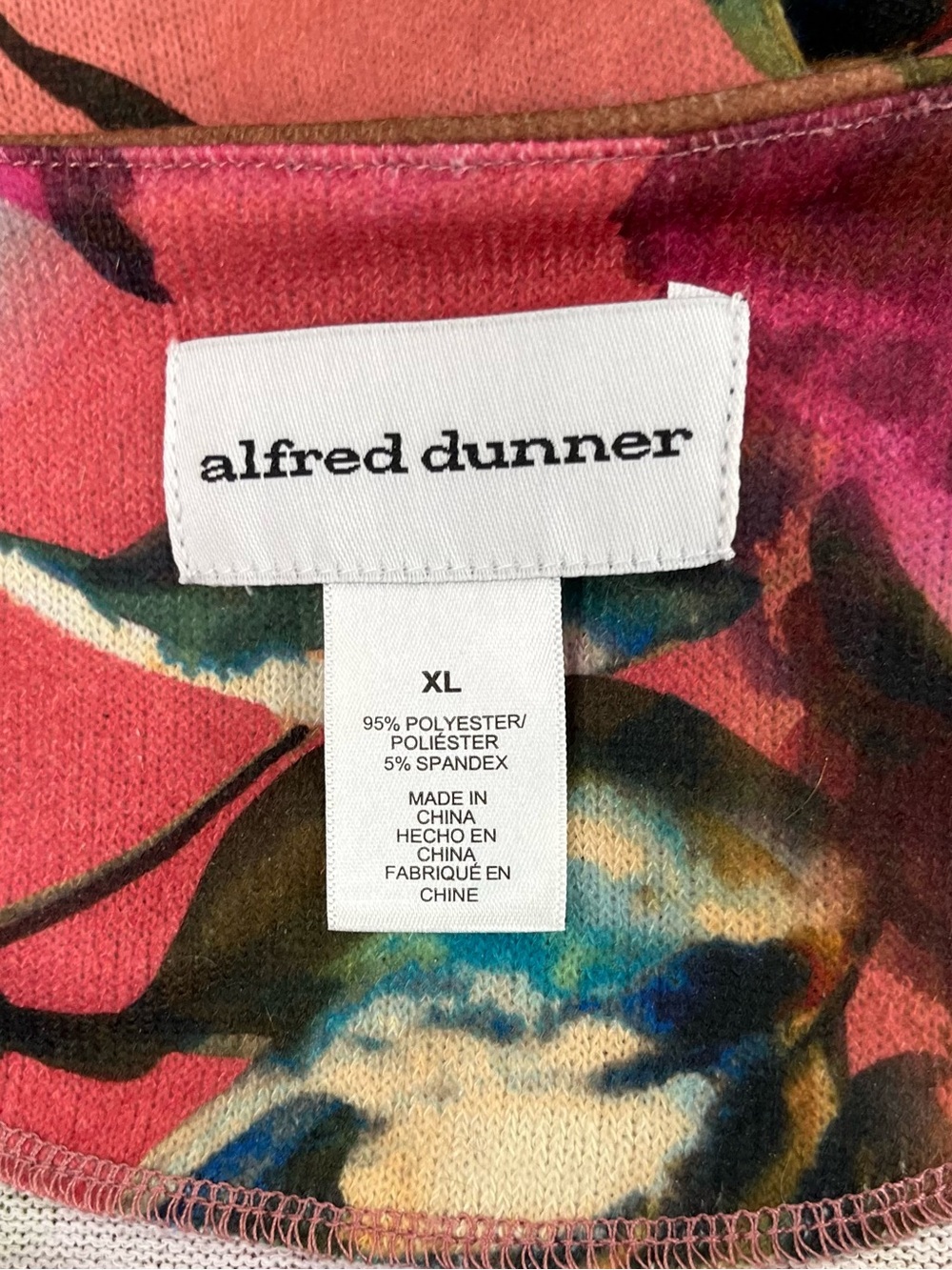 Alfred Dunner top with necklace size XL - Picture 6 of 9